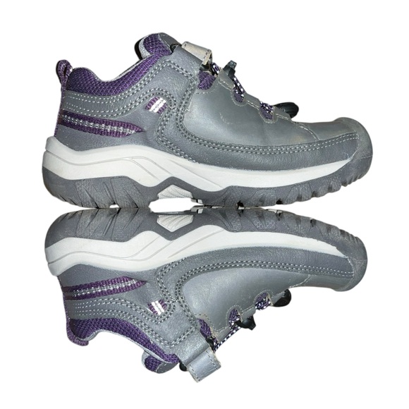 KEEN Little Kids Targhee Waterproof Shoe Magnet/Tillandsia Purple Size 10 C - Picture 3 of 7